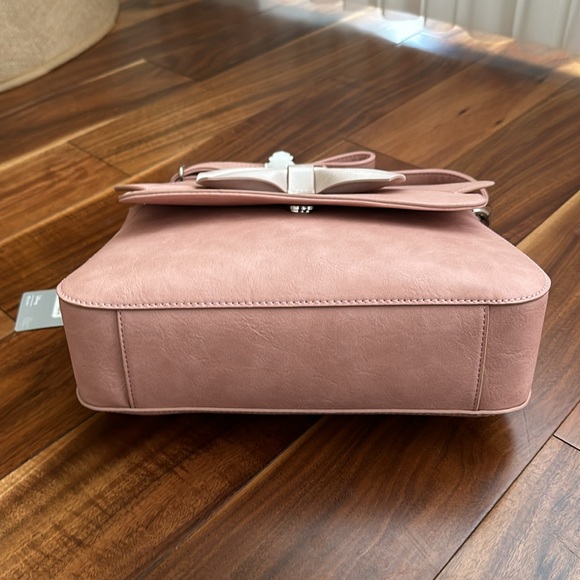 Loungefly | Bags | Disney X Loungefly Pink Minnie Ears And Bow Satchel